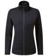 PR809 Premier Ladies Spun Dyed Recycled Zip Through Sweat Jacket Black colour image
